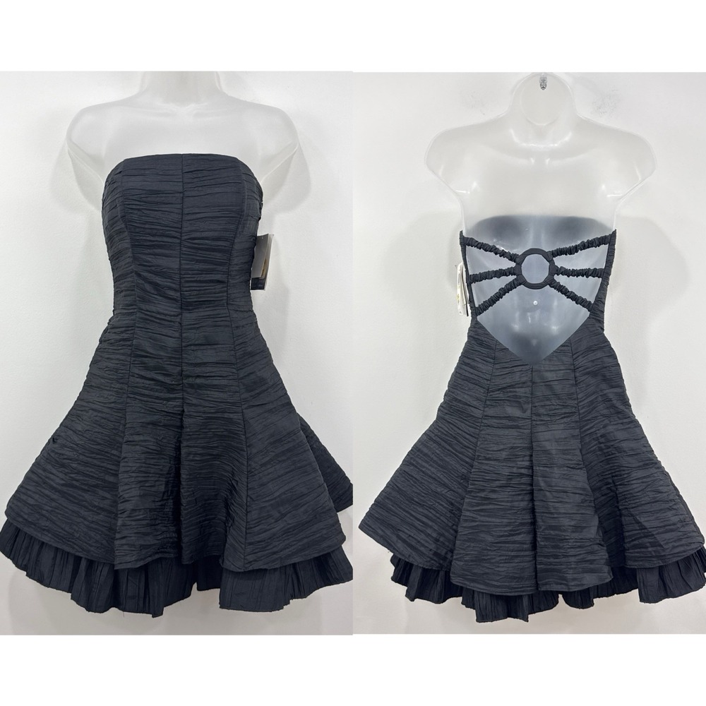 VTG Y2K Jessica McClintock Dress 4P NWT Whimsigoth Prom Coquette Witchy Party